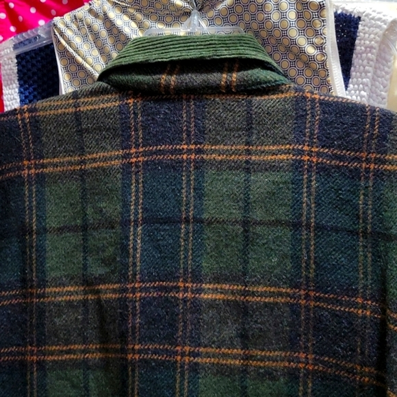 EUC Capacity Petites Wool Poly Cotton Blend Jacket Top Shirt Flannel - Picture 6 of 8